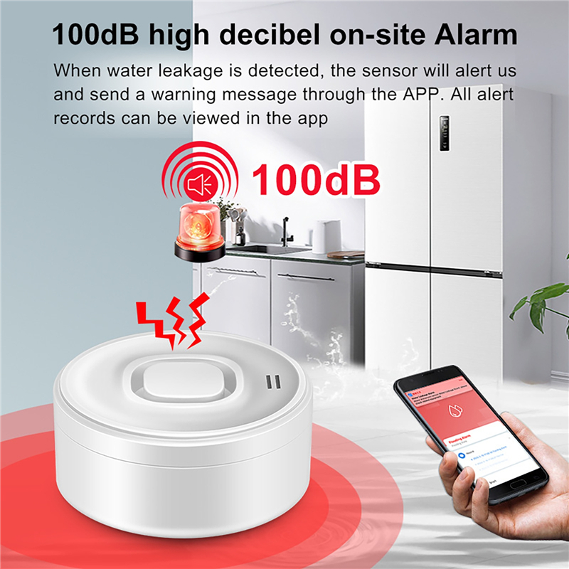 Smart WIFI Waterlekdetector 10 - Wifi Water Leak Detector recensie en prijs