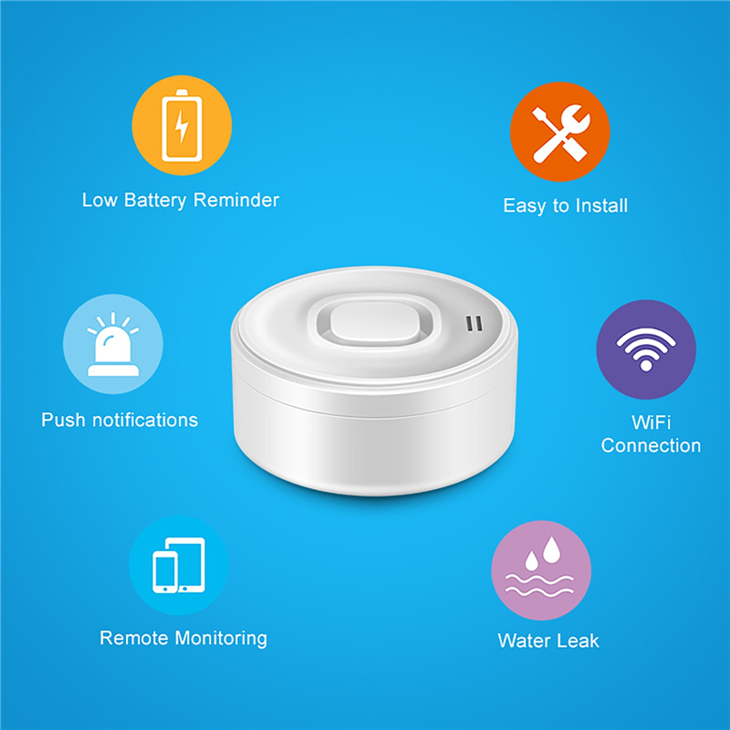 Smart WIFI Waterlekdetector 10 - Wifi Water Leak Detector recensie en prijs