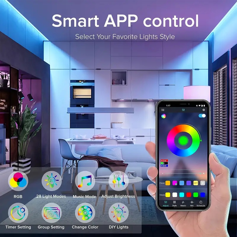 Slimme LED-stripverlichting me - Smart Home Llm recensie en prijs