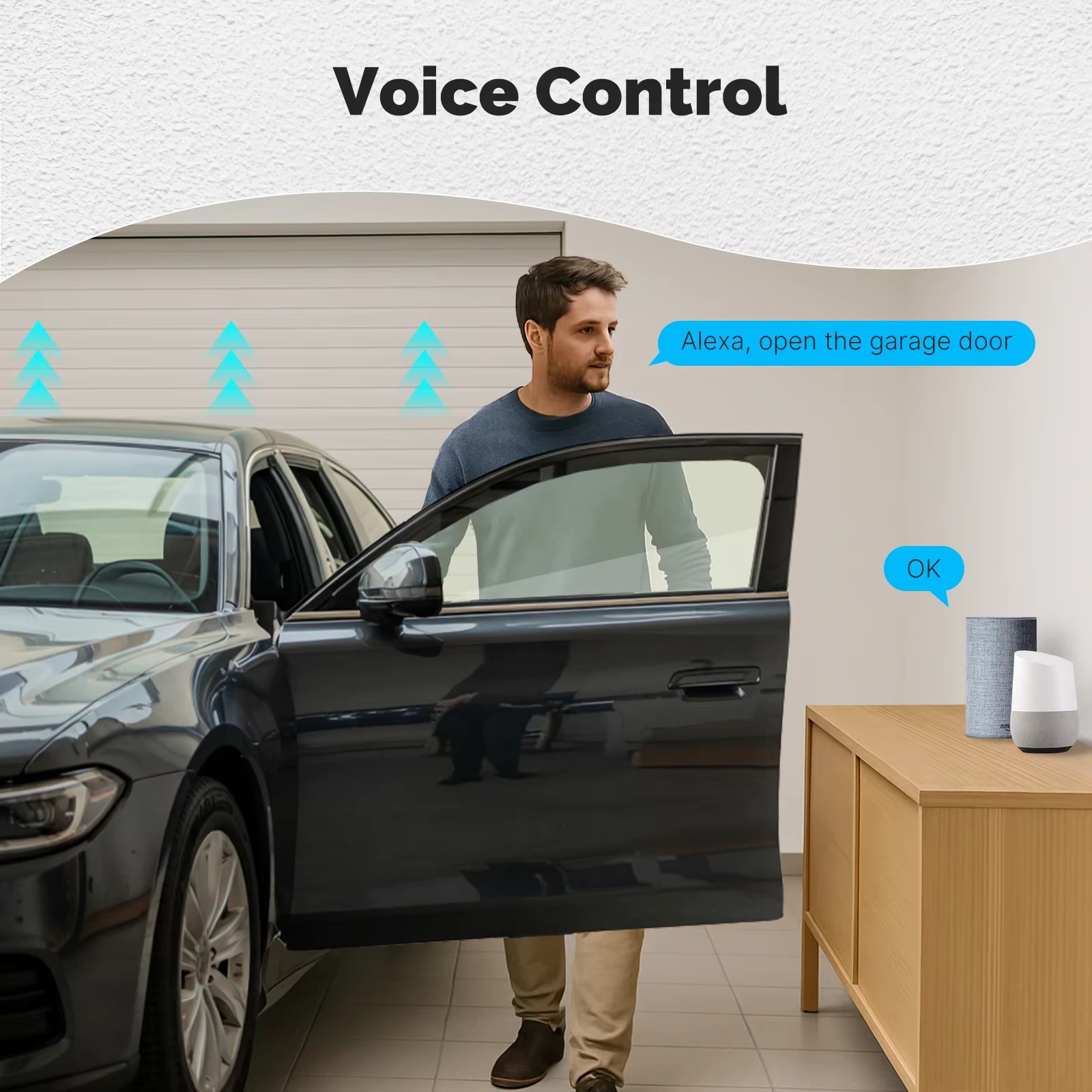 MOES Zigbee garagedeurcontroll - Smart Home Moes recensie en prijs