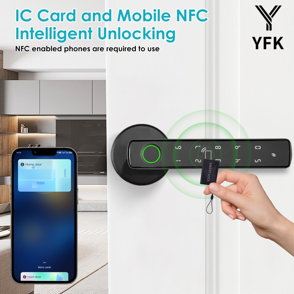 YFK Tuya 5-in-1 slimme deurgre - Smart Home Green recensie en prijs
