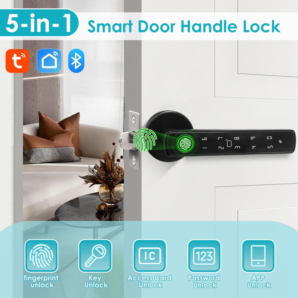 YFK Tuya 5-in-1 slimme deurgre - Smart Home Green recensie en prijs