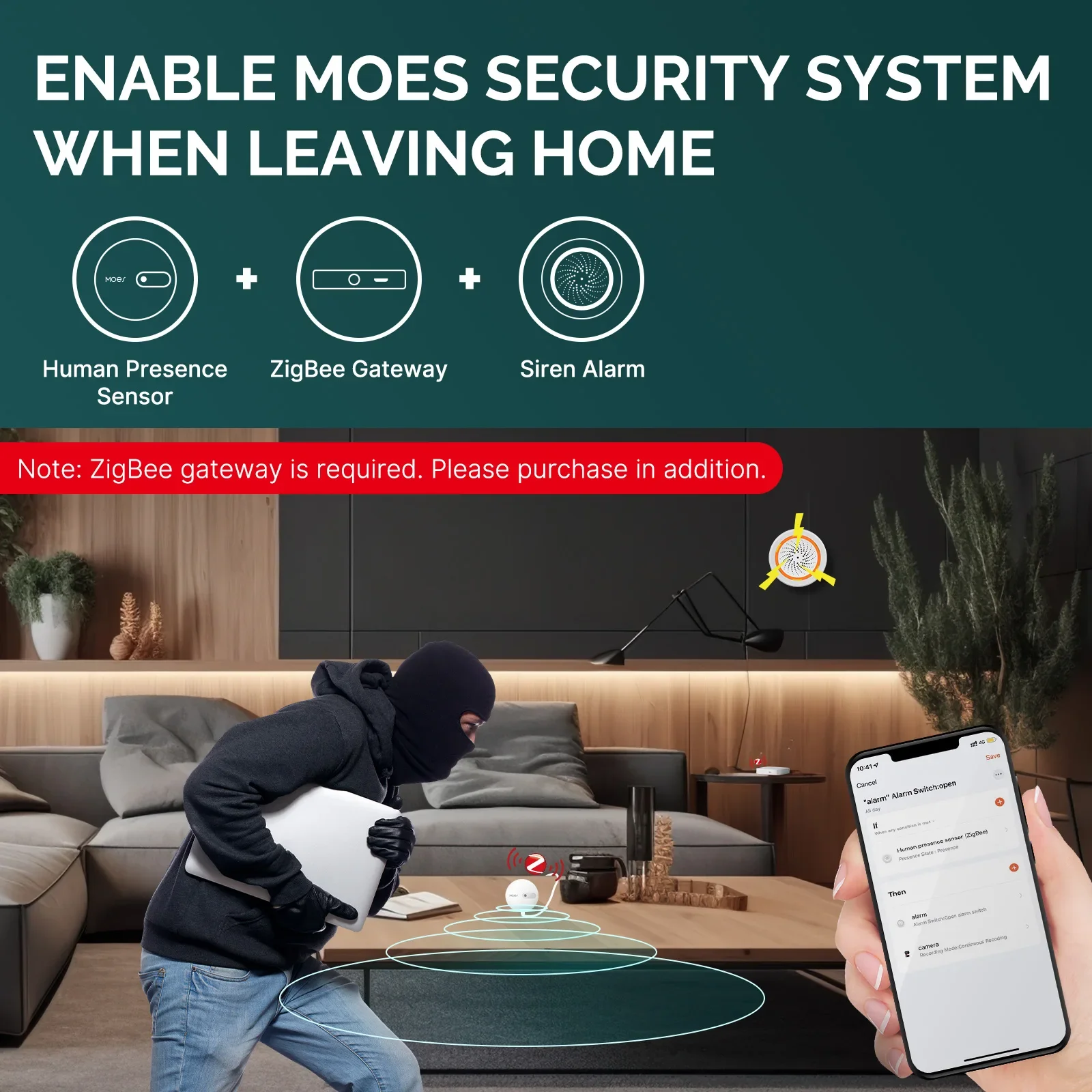 MOES ZigBee Menselijke aanwezi - Smart Home Moes recensie en prijs