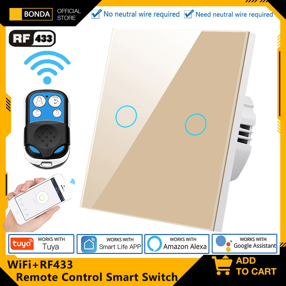 Tuya EU WiFi + RF433 Slimme af - Smart Home For Living recensie en prijs