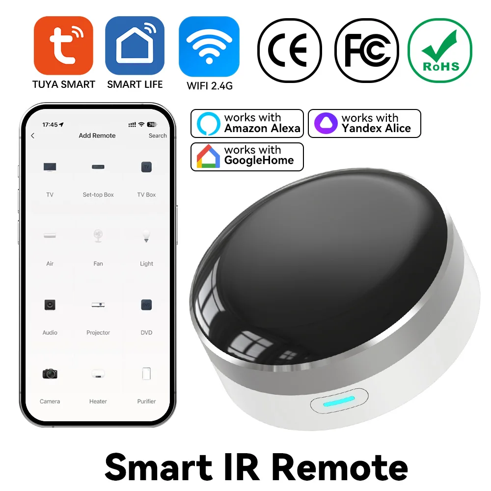 YFK WiFi Smart IR Blaster Univ - Universal Remote Smart Home recensie en prijs