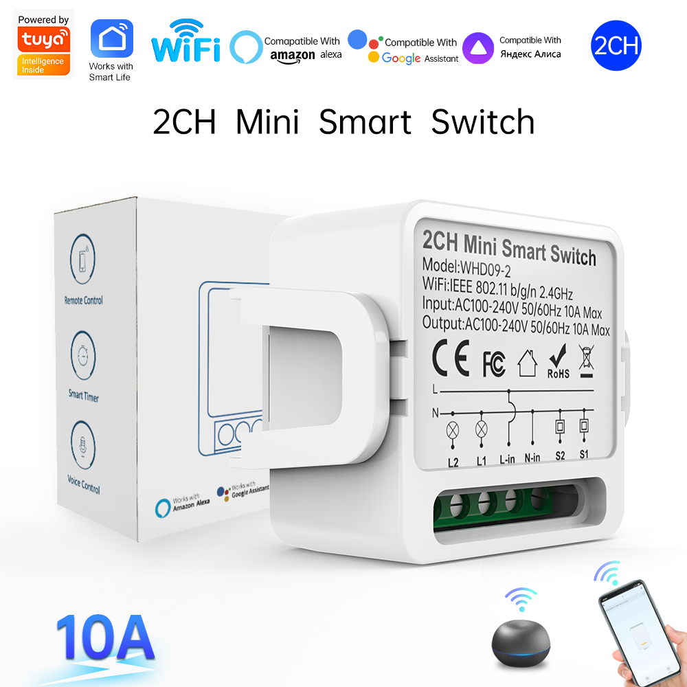 2-weg Tuya Smart Switch 2-voud - Smart Home Ikea recensie en prijs