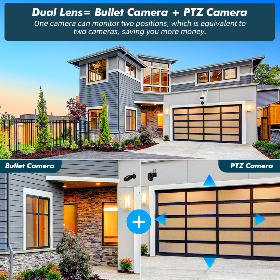 FUERS 5K 10MP Dual Lens IP Cam - Smart Home Camera Ezviz recensie en prijs